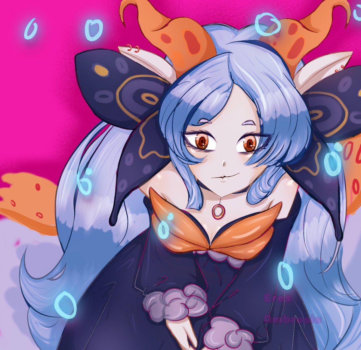 ErosAmbrosiaVT's tweet photo. This revenge was for @vesenan of their oc Aluna 🫶🫶🫶
#artfight2025 #artfightattack https://t.co/Q29cRiij1r