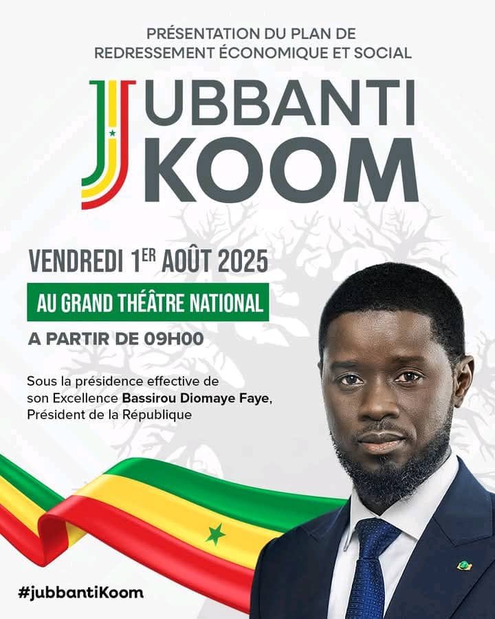 Jubbanti Koom.

<a href="/SonkoOfficiel/">Ousmane Sonko</a> <a href="/PR_Diomaye/">Bassirou Diomaye Faye</a>