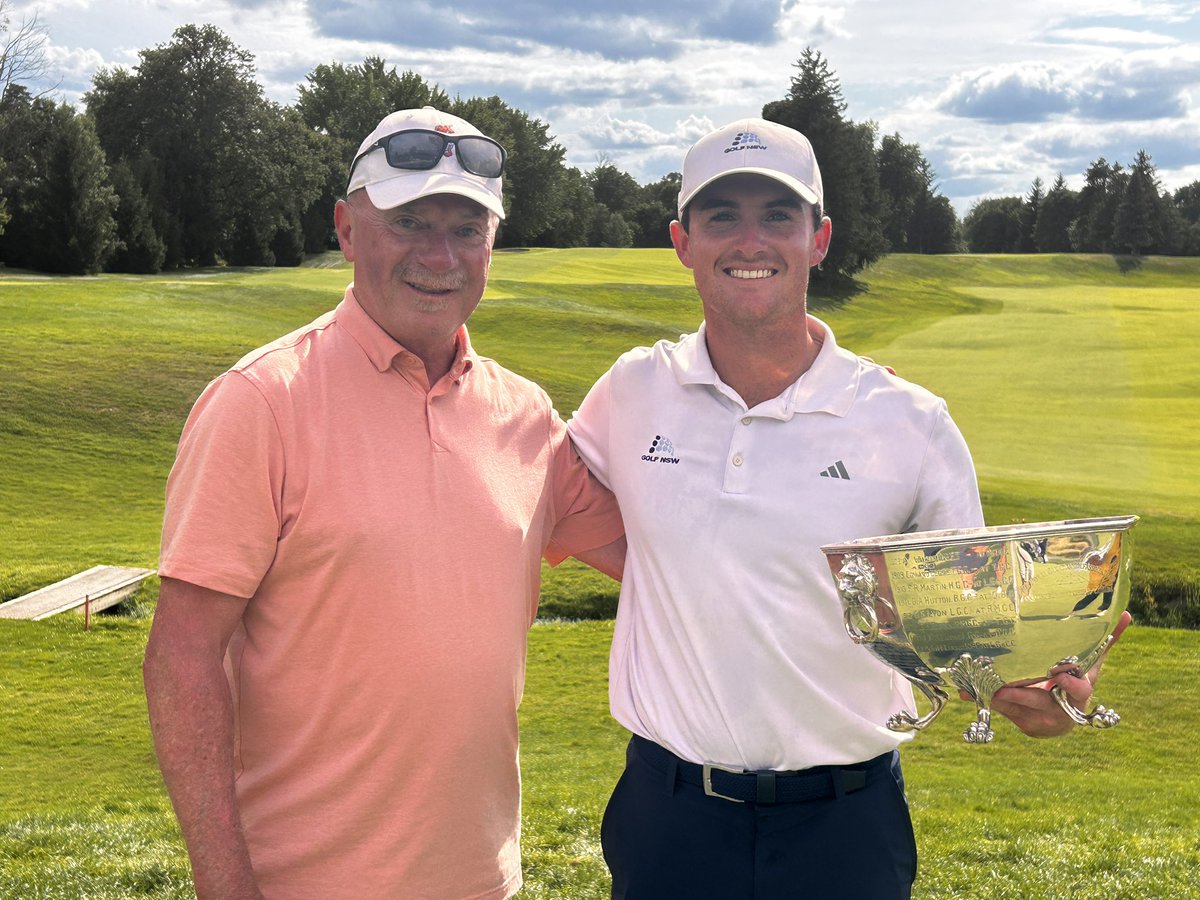 Fun moment of the day. 1980 CDN Men’s Amateur Champion Greg Olson, who lives in the U.S., was in attendance to see Declan O’Donovan earn his spot on the Earl Grey trophy. Greg said it had been 40 years since he had been on the 18th green <a href="/RoyalOttawaGC/">The Royal Ottawa Golf Club</a>