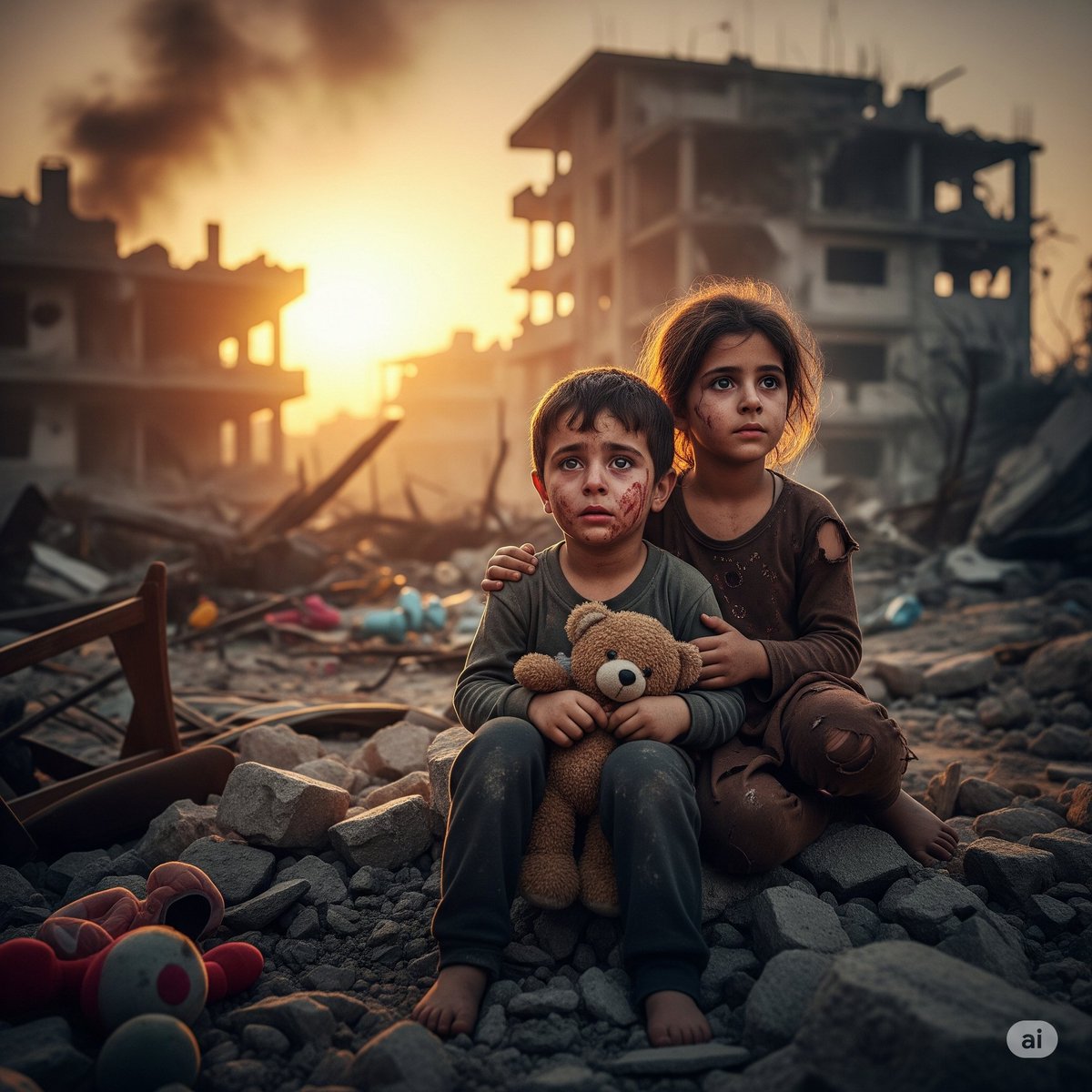 Ibrex_007's tweet photo. In the shadow of conflict, innocence bears the heaviest burden. Every child deserves peace.
#GenSilent https://t.co/ARJuicD1Sg