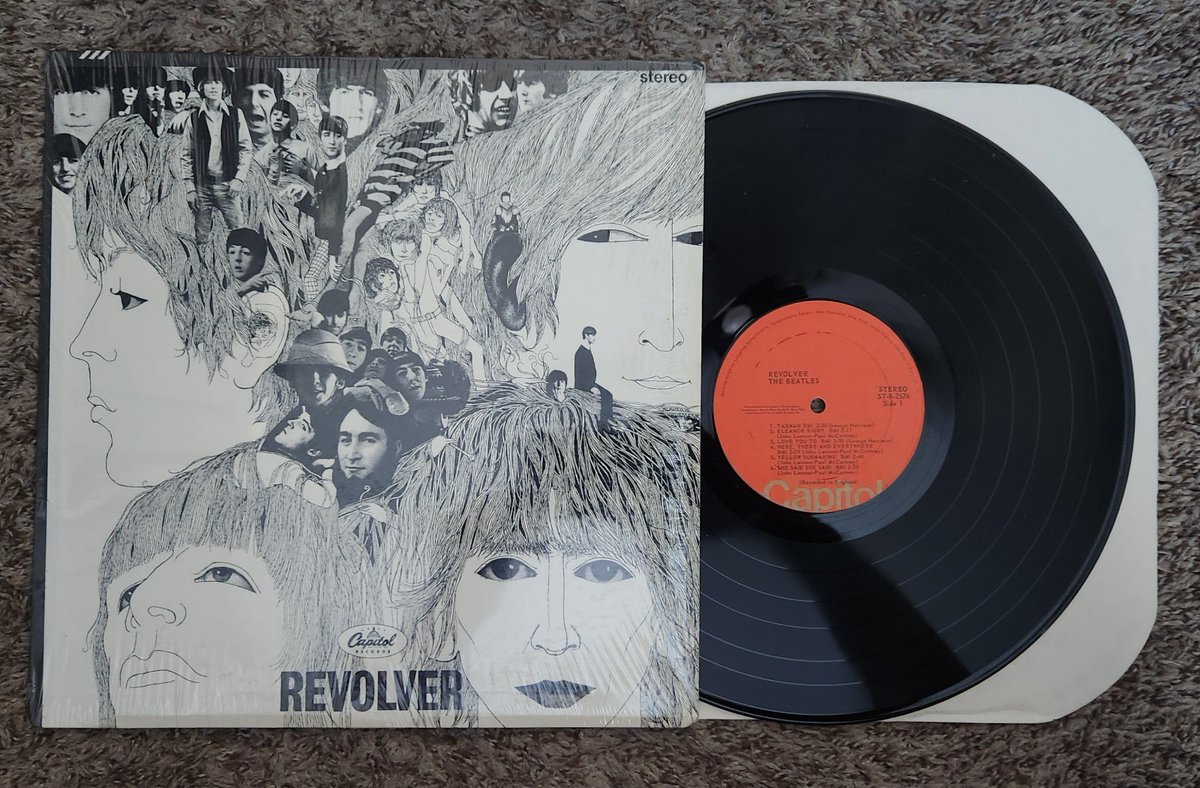 Rare Early 1970s Orange Label Record Club 'revolver' Lp Sw / Nm-  ebay.com/itm/2056354006…  #ad
