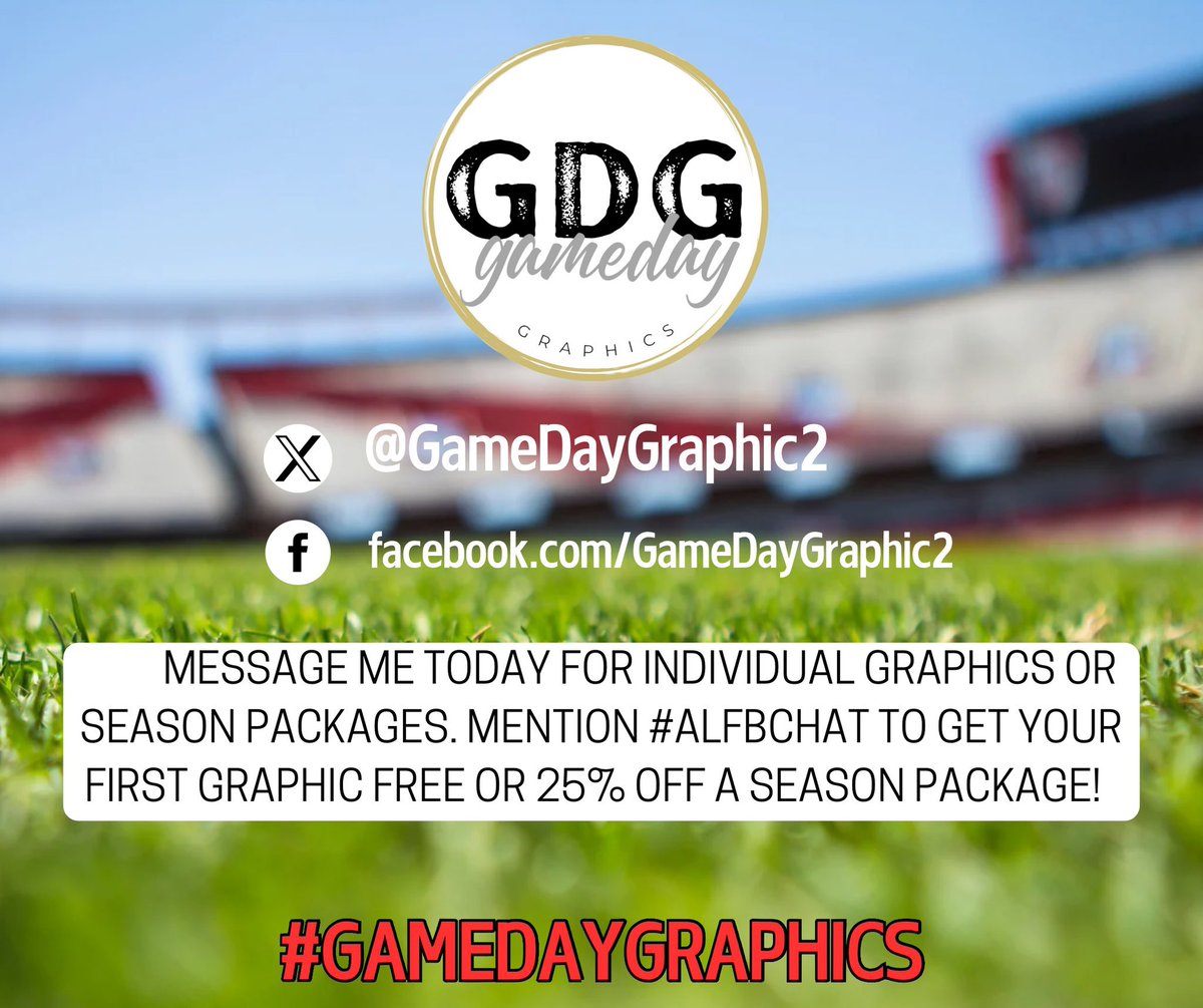 David Lundberg (@coachlundberg) on Twitter photo Q3 of the #ALFBChat is brought to you by <a href="/GameDayGraphic2/">ⒼⓐⓜⓔⒹⓐⓨ Ⓖⓡⓐⓟⓗⓘⓒⓢ</a>
What are you most excited about for this season/school year? Why?
<a href="/Coach_JD_Atkins/">J.D. Atkins</a> #ALFBChat Q3 of the #ALFBChat is brought to you by <a href="/GameDayGraphic2/">ⒼⓐⓜⓔⒹⓐⓨ Ⓖⓡⓐⓟⓗⓘⓒⓢ</a>
What are you most excited about for this season/school year? Why?
<a href="/Coach_JD_Atkins/">J.D. Atkins</a> #ALFBChat