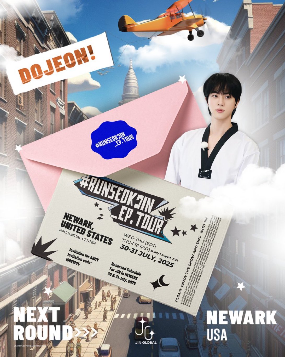 RUNSEOKJIN_EP.TOUR in NEW ARK US限定 JINJAPAN FANBASE🧑‍🚀🚀💫 on X: 