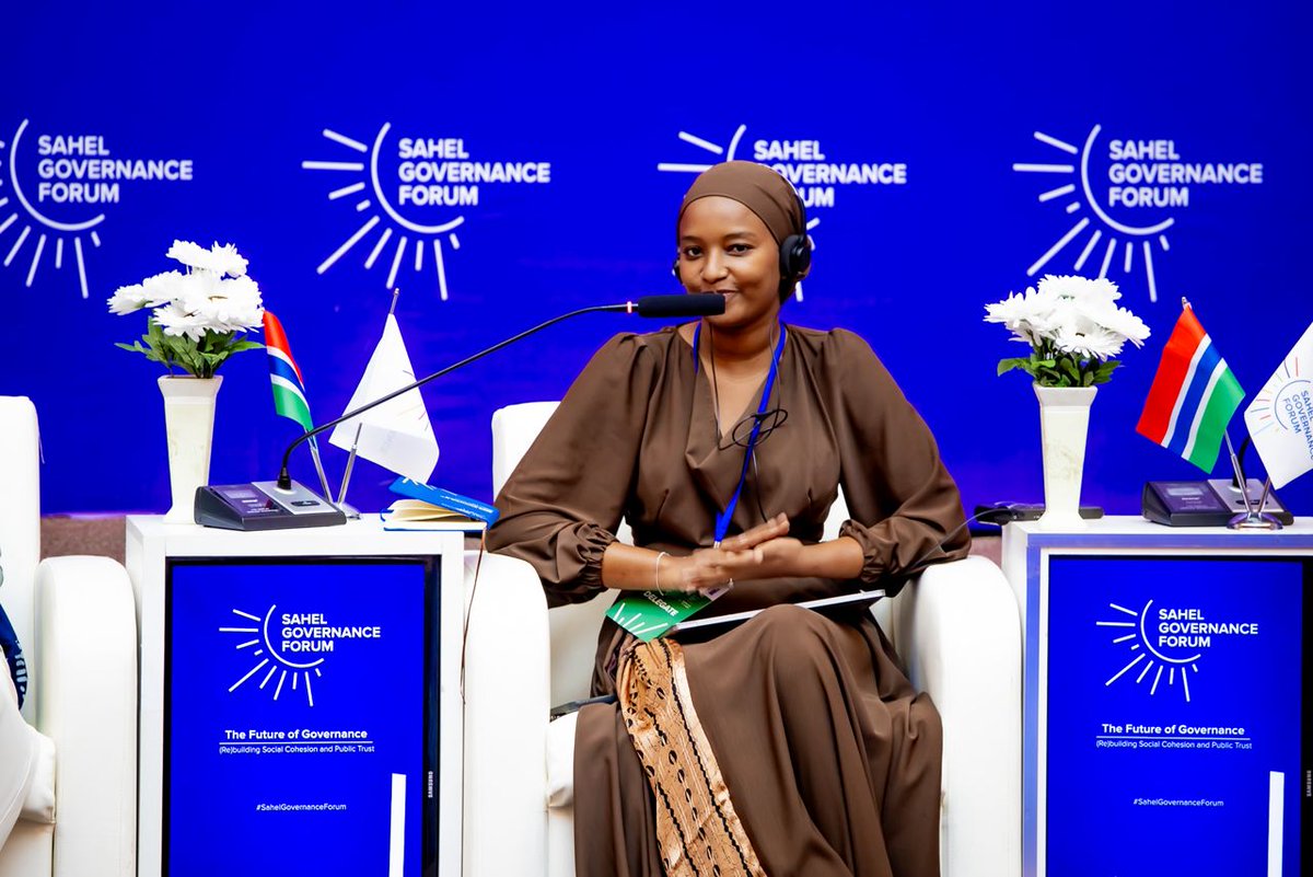 UNDPWACA's tweet image. Youth &amp;amp; tech are the engines of #SmartGovernance in the #Sahel!

At #SahelGovernanceForum, a youth-led panel showed how digital tools &amp;amp; innovation can make governance inclusive, transparent &amp;amp; future-ready.

💡 Youth-powered. Tech-enabled.