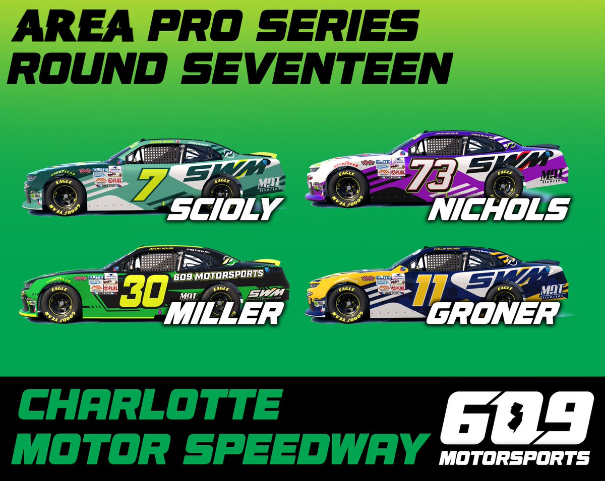 The Final One.

Season 7 concludes with the <a href="/AREAiRacing/">AREA iRacing</a> Pro Series tonight, and with the team title locked up, all thats left for <a href="/scioly7/">James Scioly</a> and <a href="/JakeNichols73/">Jake Nichols</a> to race for is a championship.

Nichols looking to go back-2-back…

Scioly looking for his 4th title in 5 Pro seasons…