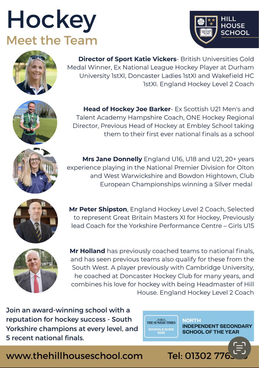 🏑 Hockey at Hill House School 🏑