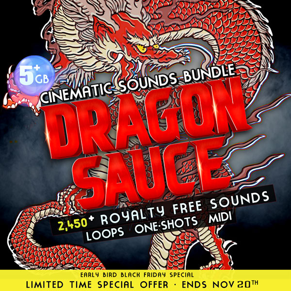 📣 5GB of Cinematic Sounds for $25 - Use Code SAUCE25 - Get the most out of your cinematic compositions with this limited timed offer. 2,450 sounds for just $25 - mailchi.mp/c0bbadb1b20b/d…