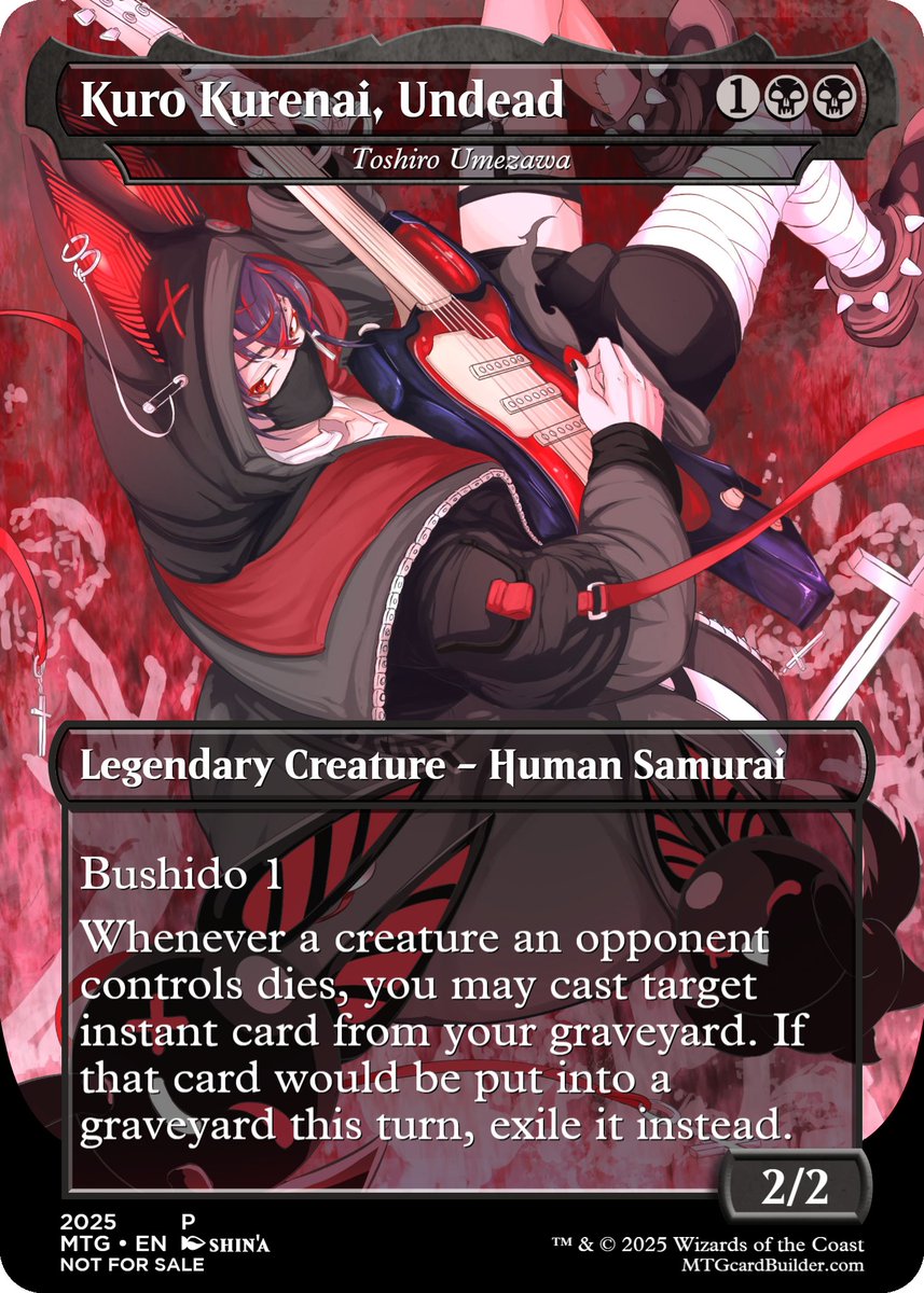 Card for <a href="/K9_KURO/">KURO ☠️❤️‍🩹🫃</a> I hope you like it! #fuckvshojo