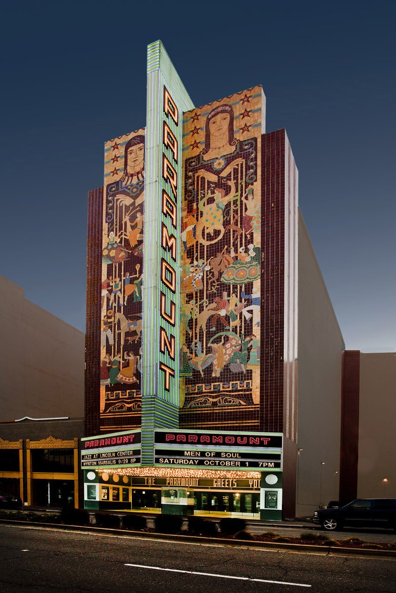 Art Deco jewel Paramount Theatre, Oakland, California, 1931.