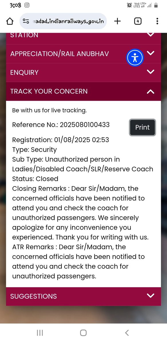 inni_bb's tweet photo. one of horrible journey BY railway PNR :6756197843 seat reserve by Goons rais complaint and its auto close without coming railmada still no help coming @RailMinIndia @RailwaySeva kid not able to go washroom block passage too @IRCTCofficial  @crpf https://t.co/2tVeevRWXl