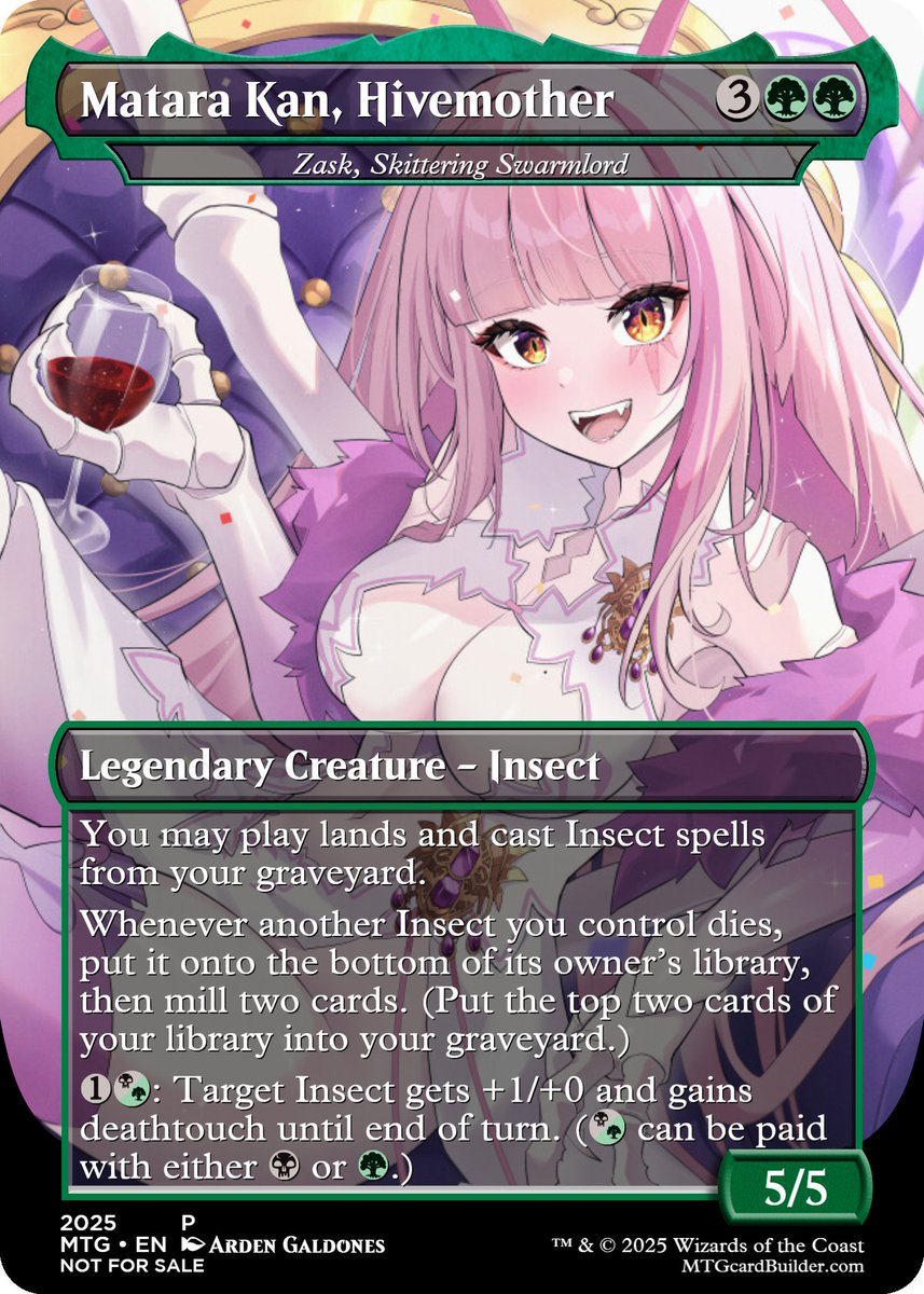 Card for <a href="/MataraKan/">MATARA KAN 🪳🤍 @ EVO</a> I hope you like it! #fuckvshojo