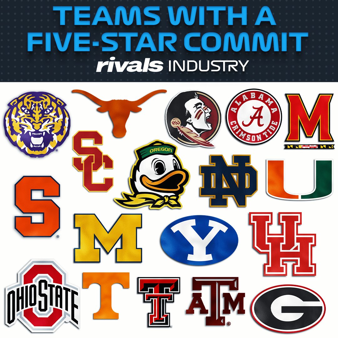 Retweet if your team has a 5-star commit⭐️

on3.com/rivals/news/5-…