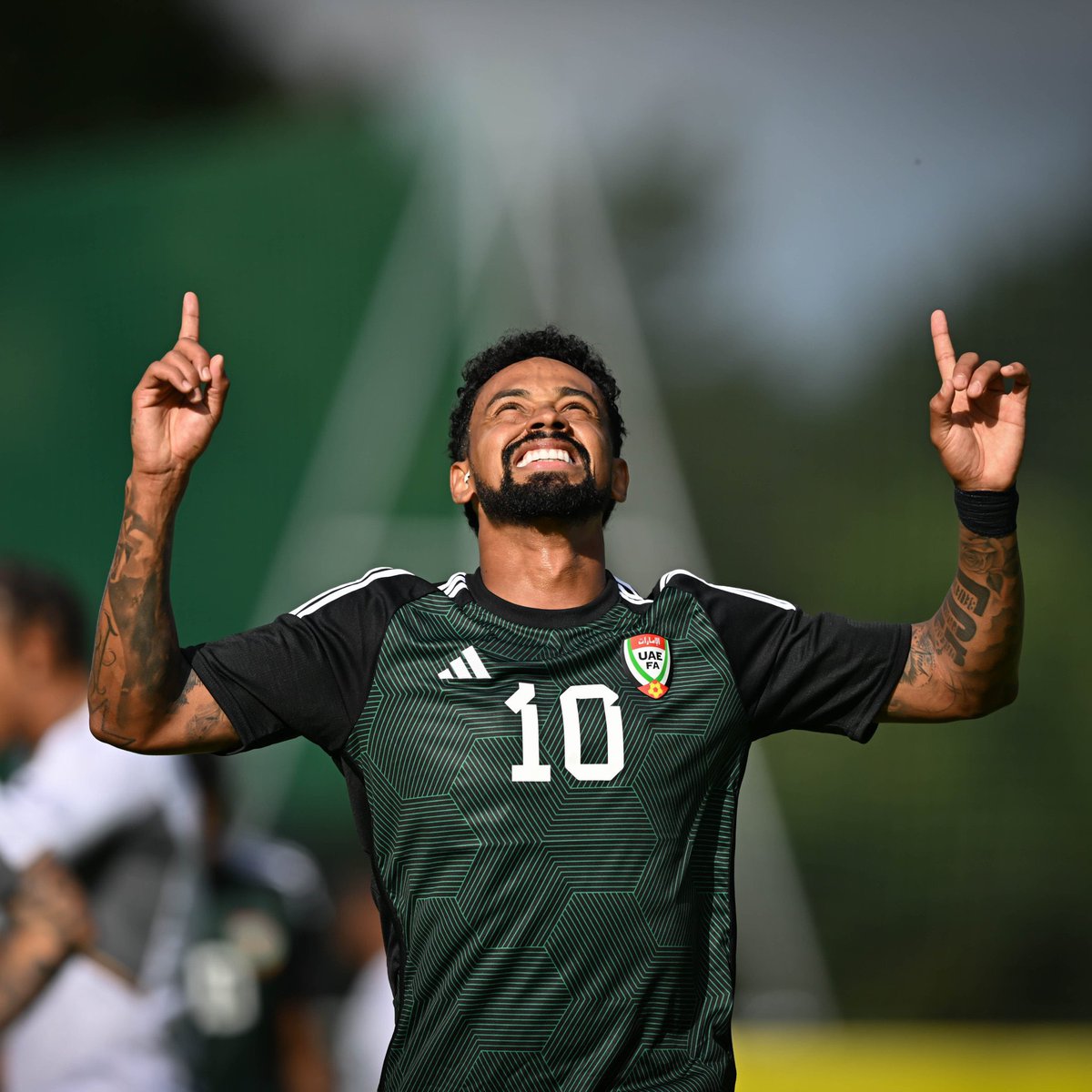 أول هدف = أول احتفال 😍

كايو لوكاس يحتفل بأول أهدافه بقميص المنتخب الإماراتي🇦🇪