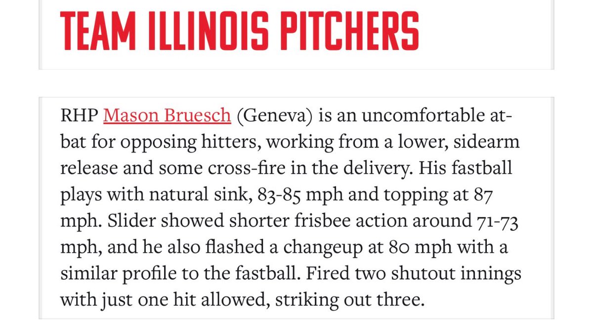 Thank you for the write up <a href="/PrepBaseballIL/">Prep Baseball Illinois</a> and <a href="/PBRTournaments/">Prep Baseball Tournaments</a>. Had a great time at PBR Futures 2025 #PBFG25! <a href="/TopTier_HQ/">Top Tier HQ</a> <a href="/TopTierBaseball/">Top Tier Baseball 🇺🇸</a> <a href="/DrewLocascio/">Drew Locascio</a>