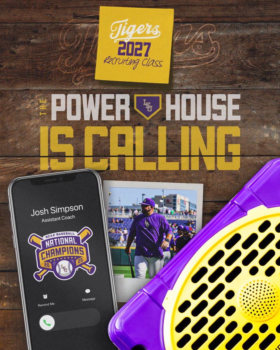 Jtsimpson44's tweet image. LET’S GEAUX 2027’s 
🐅🐅🐅🐅🐅
#thepowerhouse
