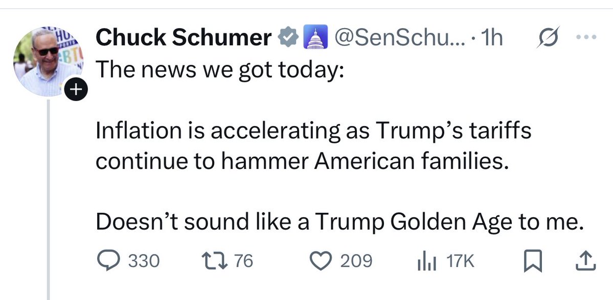Apparently Chuckles failed math.