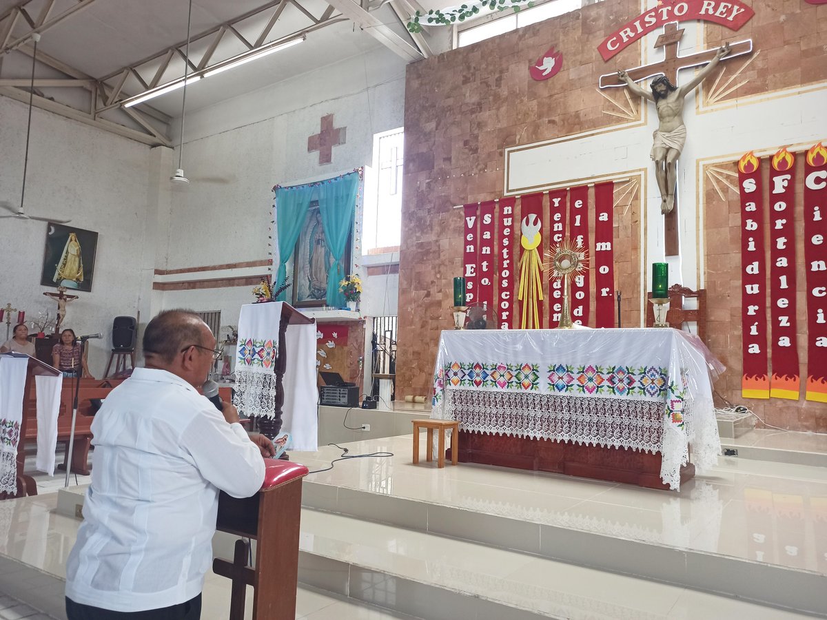 KofC17543's tweet image. En la Parroquia de Cristo Obrero, nos unimos en comunidad en la Hora Santa de adoración al Santísimo Sacramento, con la participación de todos los apostolados parroquiales. Jul, 27, 2025.

@KofC #KofC #KnightsofColumbus #CaballerosdeColón