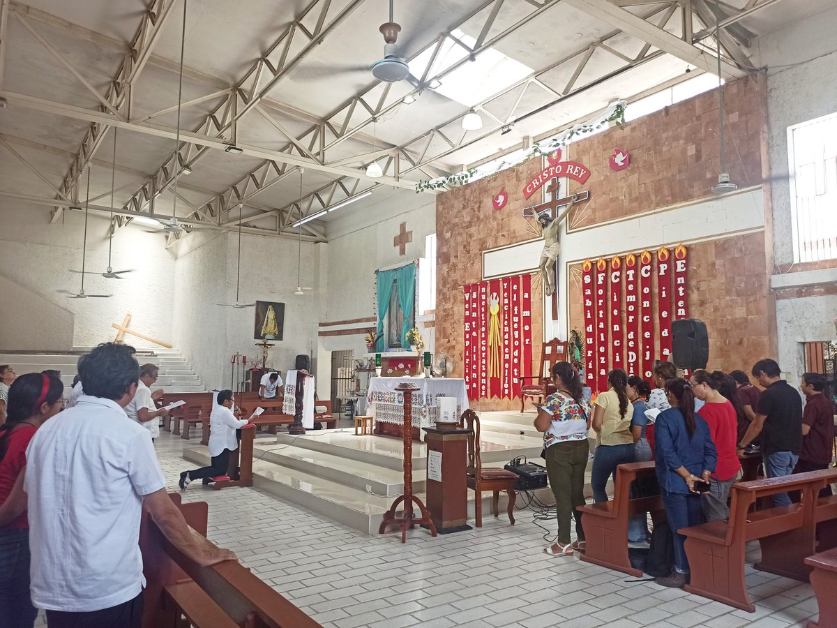 KofC17543's tweet image. En la Parroquia de Cristo Obrero, nos unimos en comunidad en la Hora Santa de adoración al Santísimo Sacramento, con la participación de todos los apostolados parroquiales. Jul, 27, 2025.

@KofC #KofC #KnightsofColumbus #CaballerosdeColón