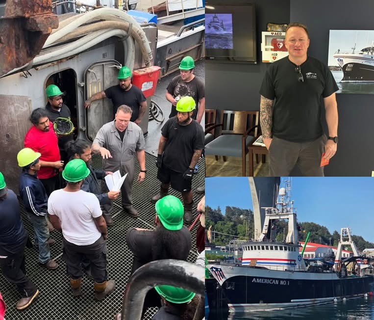 kseuri's tweet image. Pride in profession: recognizing AMERICAN NO.1 captain Donovan Byford.  Donovan joined the FFamily last year and is a valued member of the team.  I will see you in Kodiak SOON. Keep up the good work: I'm proud to work with you. 
#FishFinest WildAlaskaSole