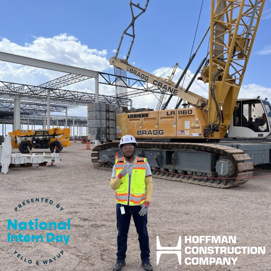We’re now coming to you from the Southwest, where we’d like to spotlight the first Arizona intern of the day. Thankfully Kristian is no stranger to Arizona summers because he’s currently attending <a href="/NAU/">NAU</a> and studying electrical engineering.

#NationalInternDay #NID #HoffmanBuilds