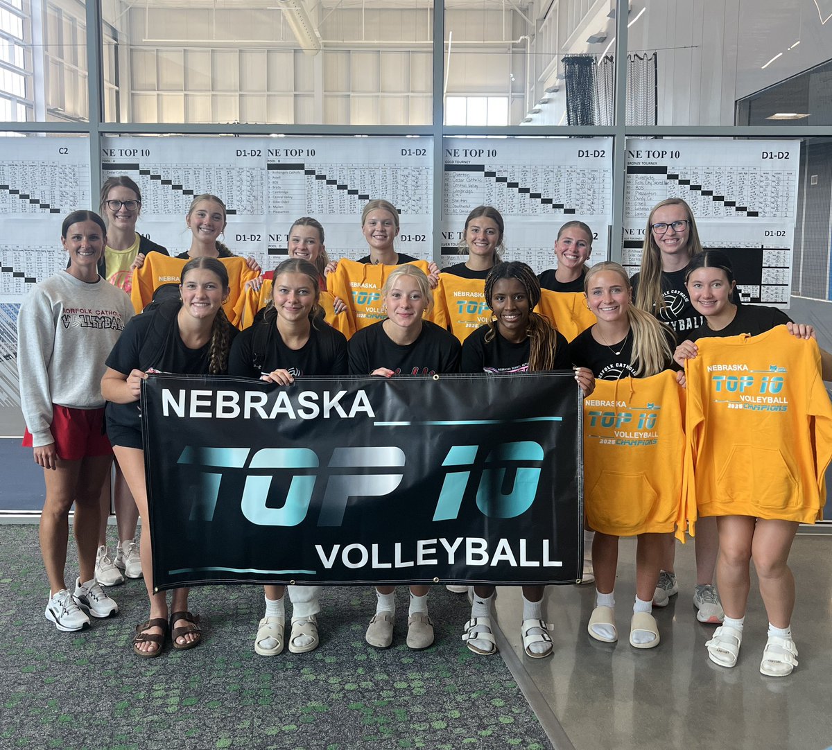 Norfolk Catholic are your C2 champs!! 🏆

Congrats girls and good luck this fall! 🏐

#NETOP10