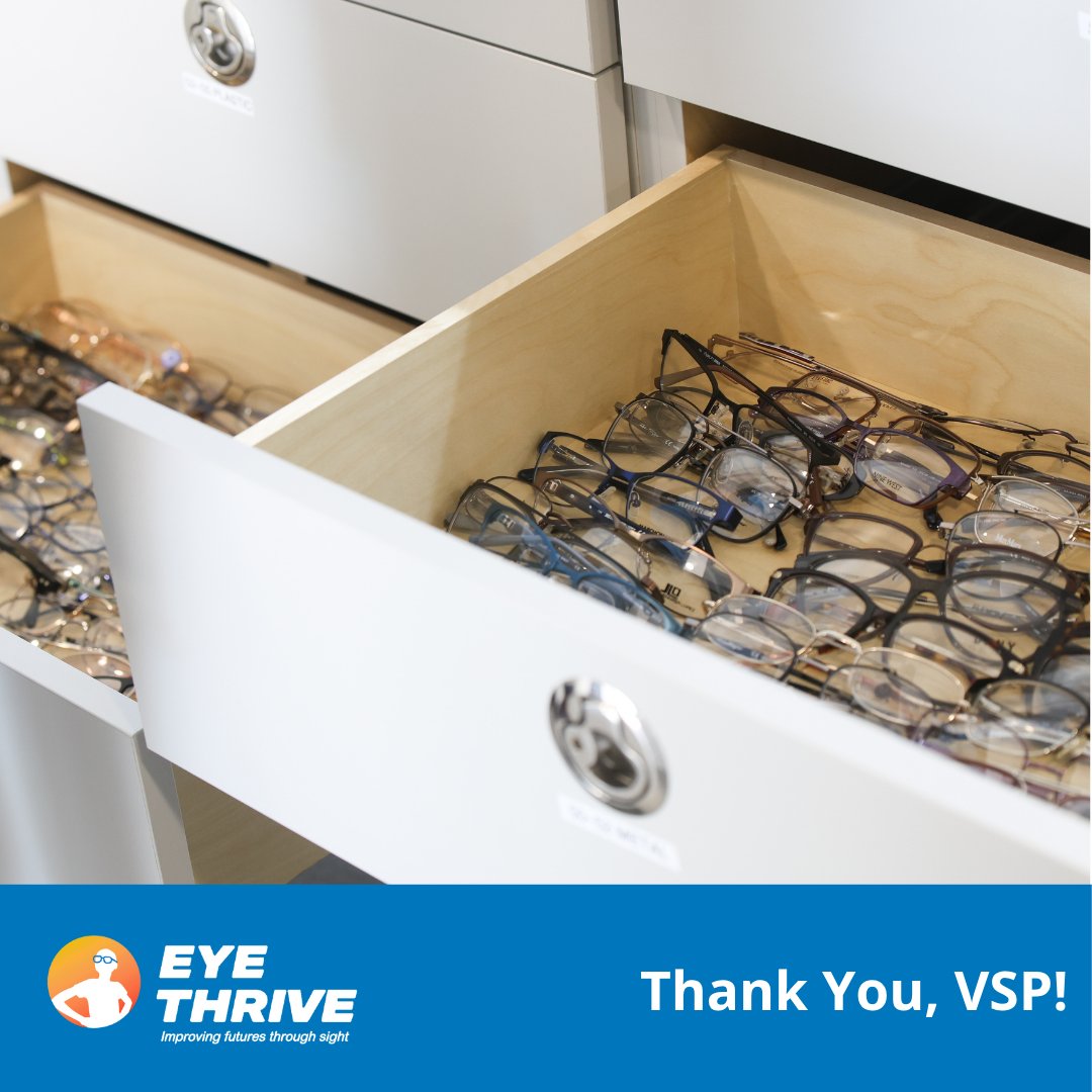 Eye Thrive (@eye_thrive) on Twitter photo Huge thanks to <a href="/VSPVisionCare/">VSP Vision Care</a> for generously outfitting both Mobile Vision Clinics with stylish, high-quality frames! 👓💛 Their support helps our kids see clearly, and feel confident doing so. #ThankYouVSP #SeeingDouble #EyeThrive Huge thanks to <a href="/VSPVisionCare/">VSP Vision Care</a> for generously outfitting both Mobile Vision Clinics with stylish, high-quality frames! 👓💛 Their support helps our kids see clearly, and feel confident doing so. #ThankYouVSP #SeeingDouble #EyeThrive