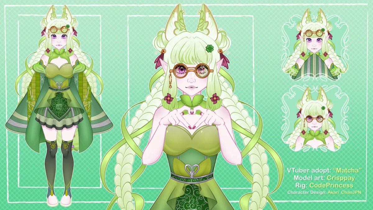 codevprincess's tweet image. After a month of rigging, this cute fox girl adoptable is ready to be bought! Link will be below!

I am personally very proud of my work on this as it is the best I have rigged.

#Live2D #adoptable #VTuber #commissionsopen