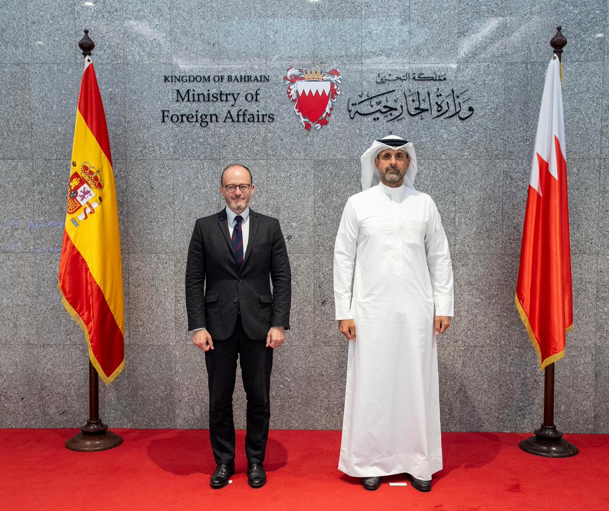 El 29 de julio 2025 España y Bahréin mantuvieron en Manama consultas políticas. La delegación española estuvo encabezada por el Secretario de Estado de Asuntos Exteriores y Globales, Diego Martínez Belío.
bna.bh/En/BahrainSpai…