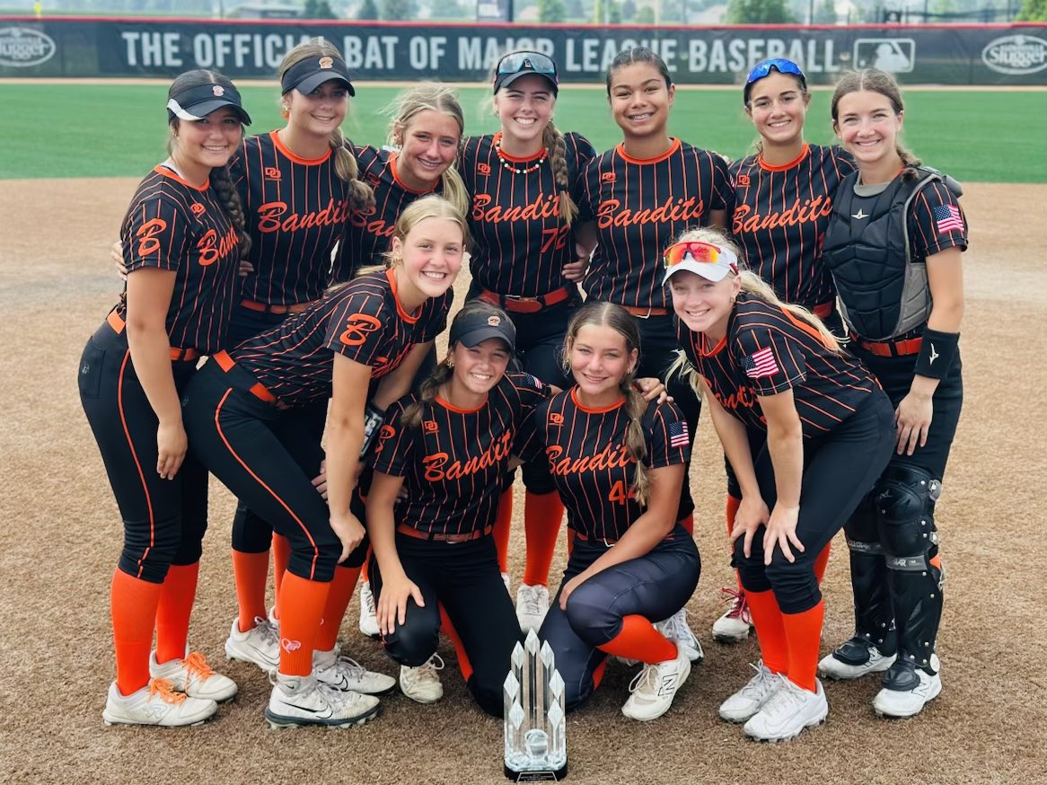 The Bandits wrapped up an awesome season by winning the PGF Midwest Regional Championship! 🏆 

64–13–3 across fall, spring &amp; summer with 5️⃣ championships!

Huge thanks to our coaches &amp; families.

Next stop: 14U! 🖤🧡 <a href="/LineDsoftball/">Line Drive Media</a> <a href="/ExtraInningSB/">EXTRA INNING SOFTBALL</a> <a href="/PGFnetwork/">PGF</a>