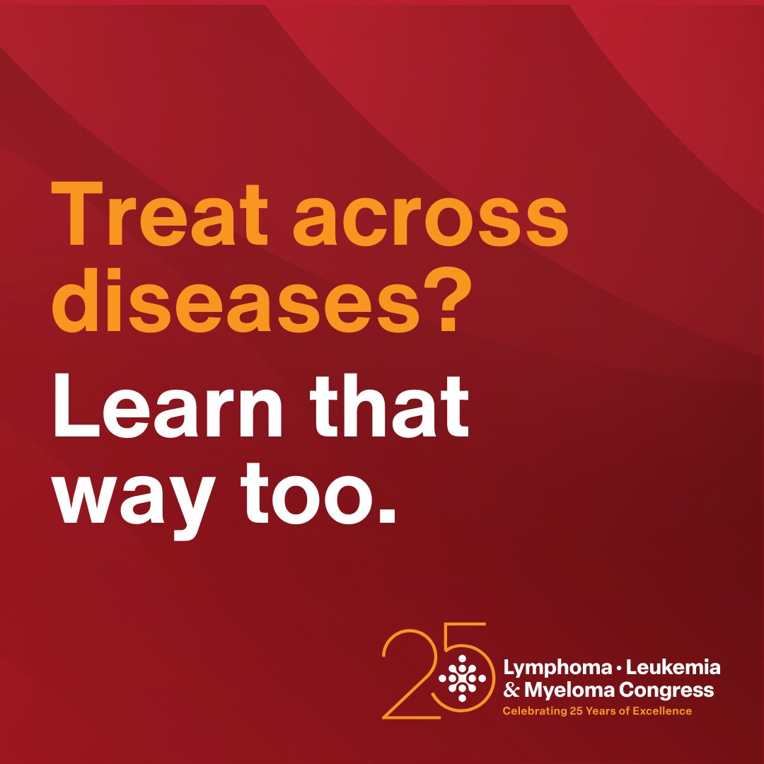 You manage patients across diseases. Your education should reflect that. 

LL&amp;M Congress brings four days of lymphoma, leukemia, and myeloma updates together into one integrated experience. 

Translated by expert faculty. 
Clinically focused. 
Immediately applicable. 

Early rate