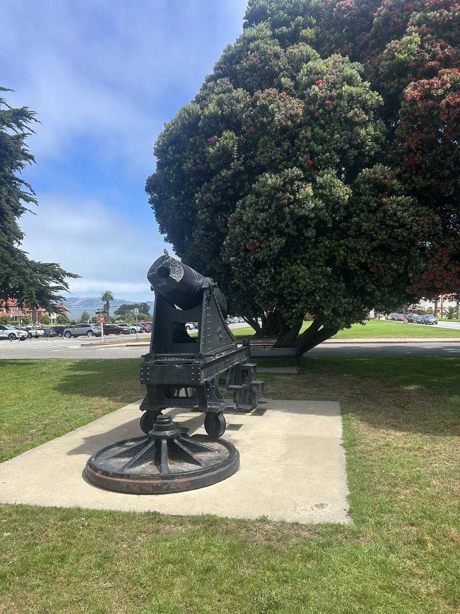 Yeesh. Looks like this gun crew had a bad day. Took this at the Presidio