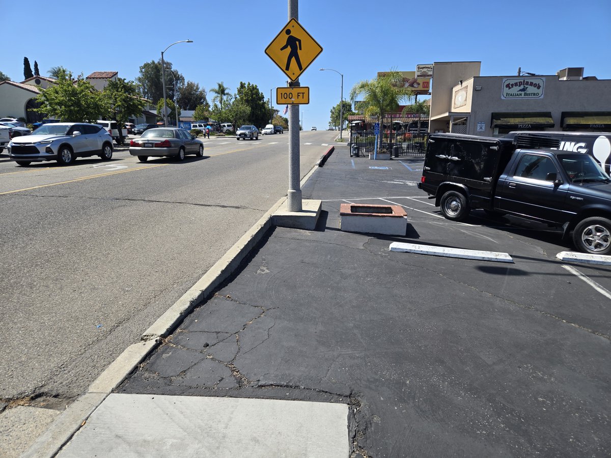 🚧Coming soon to Fallbrook: New sidewalks + ADA pedestrian ramps on S. Main Ave at W. Aviation Rd! Part of our commitment to safer, more accessible travel for all. #CountyOfSanDiego #PublicWorks #ADAaccess