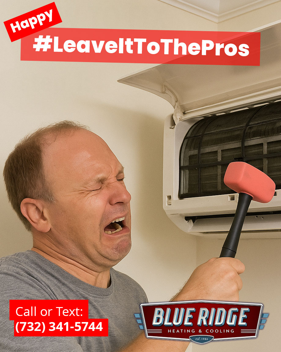 BlueRidgeHVAC's tweet image. Step 2: Realize that was a mistake.DIY HVAC repairs don’t come with a reset button. Call BlueRidge.
 #HVACLife #LeaveItToThePros #HomeFail