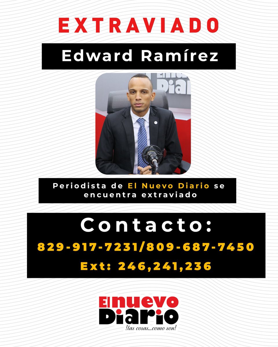 Si alguien tiene alguna información por favor no duden en comunicarse 🙏🏻