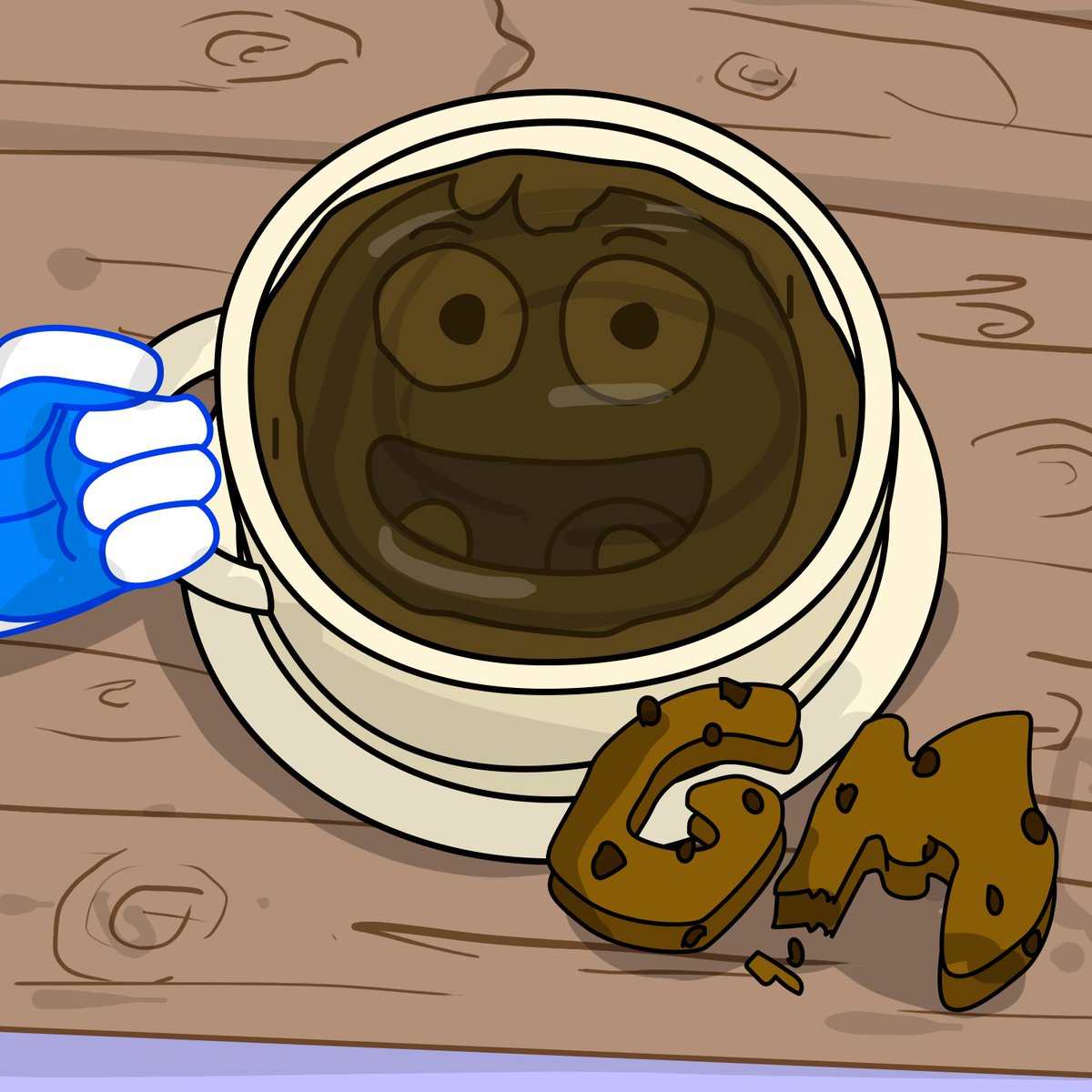 GM GM - GOOD MONSTA MORNING

Seems like this Monsta is starting the day with a coffee and some cookies ;) I guess we all have a little cookie monster in us or at least turn into a monster if we dont get our morning coffee am I right? 

Enjoy your Friday Legends! TGIF :)