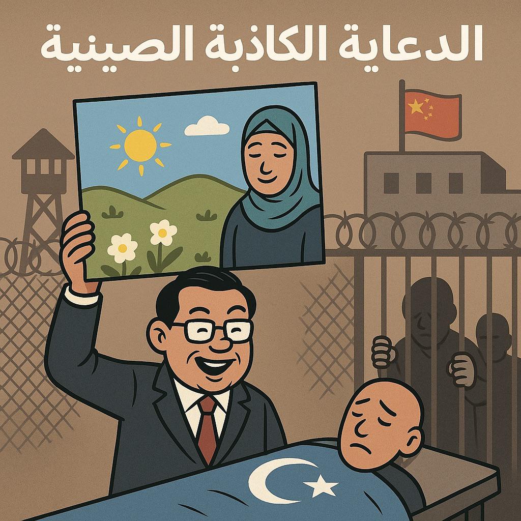 "الدعاية الصينية في تركستان ليست مجرد أكاذيب... بل سلاح ناعم لتبرير الاستبداد."