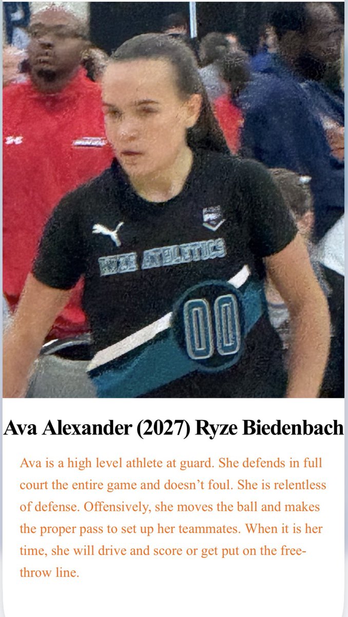 Nicole.Alexander (@nicolealex1980) on Twitter photo Nice write ups Ava! Keep working hard! <a href="/AlexanderA2028/">Ava Alexander</a> <a href="/RyzeAthletics/">RYZE Athletics</a> <a href="/OHSgbball/">Lady Braves Basketball</a> <a href="/MBied1/">Matt Biedenbach</a> <a href="/klarkeransome21/">klarke_ransome</a> Nice write ups Ava! Keep working hard! <a href="/AlexanderA2028/">Ava Alexander</a> <a href="/RyzeAthletics/">RYZE Athletics</a> <a href="/OHSgbball/">Lady Braves Basketball</a> <a href="/MBied1/">Matt Biedenbach</a> <a href="/klarkeransome21/">klarke_ransome</a>