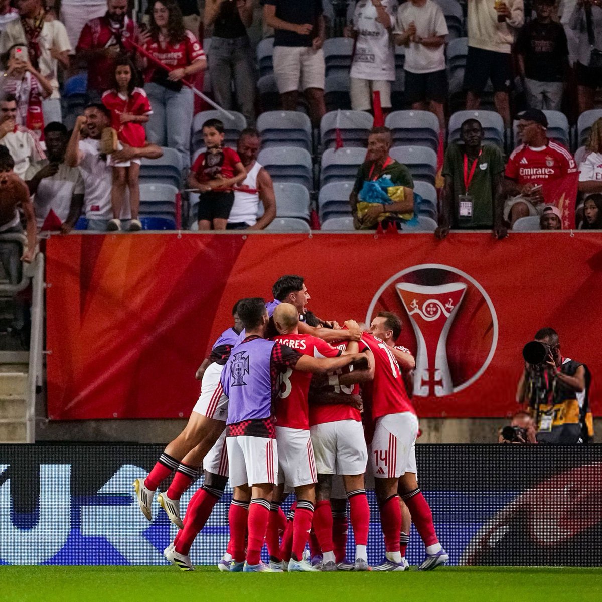 بنفيكا بطلًا لكأس السوبر البرتغالي بالفوز على سبورتنج لشبونة بهدف نظيف 🇵🇹 🏆