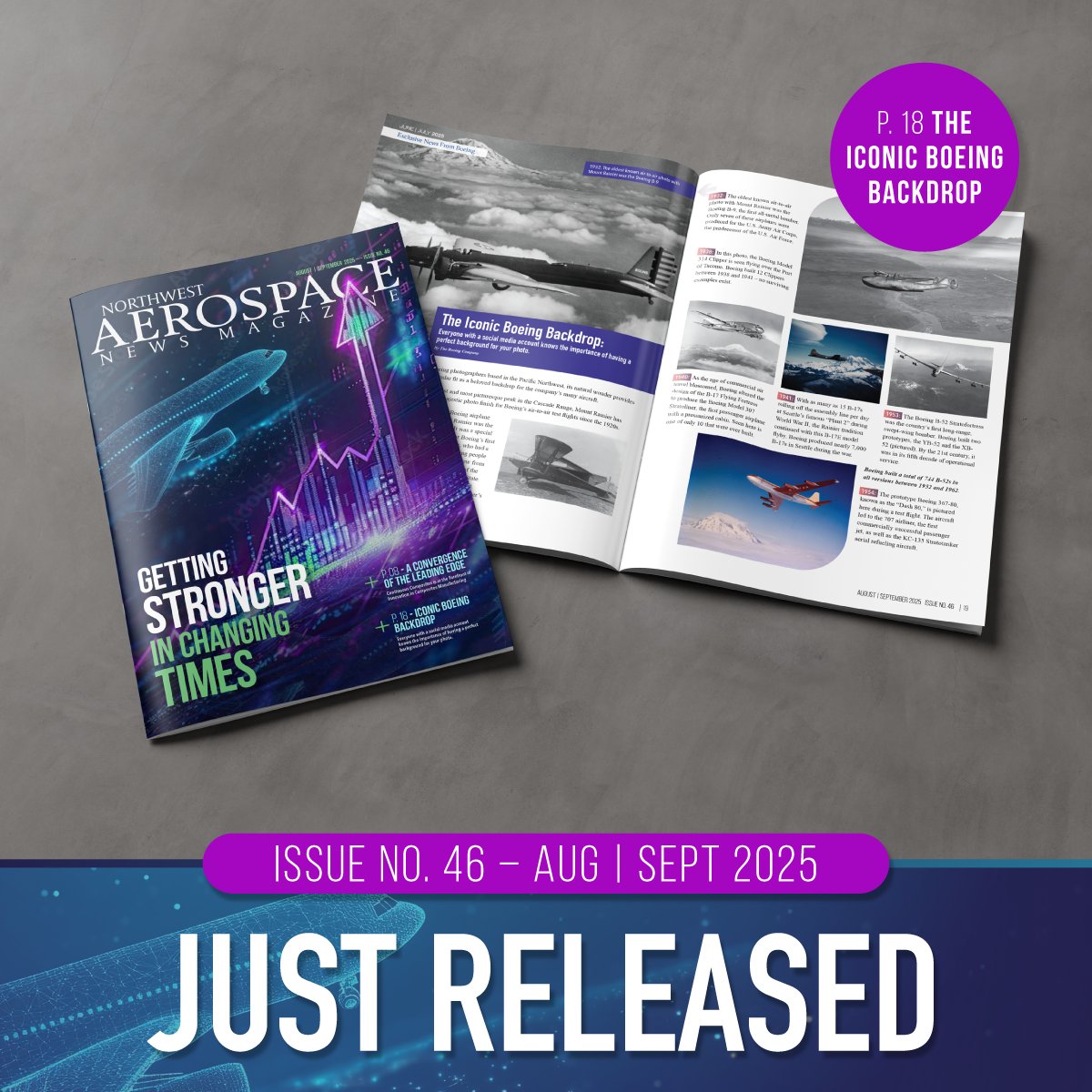 conta.cc/4mpGiLH
New issue of NW Aerospace News announcing features on #ContinuousComposites #DemgyInternational #LaFargeandEgge - Check it out