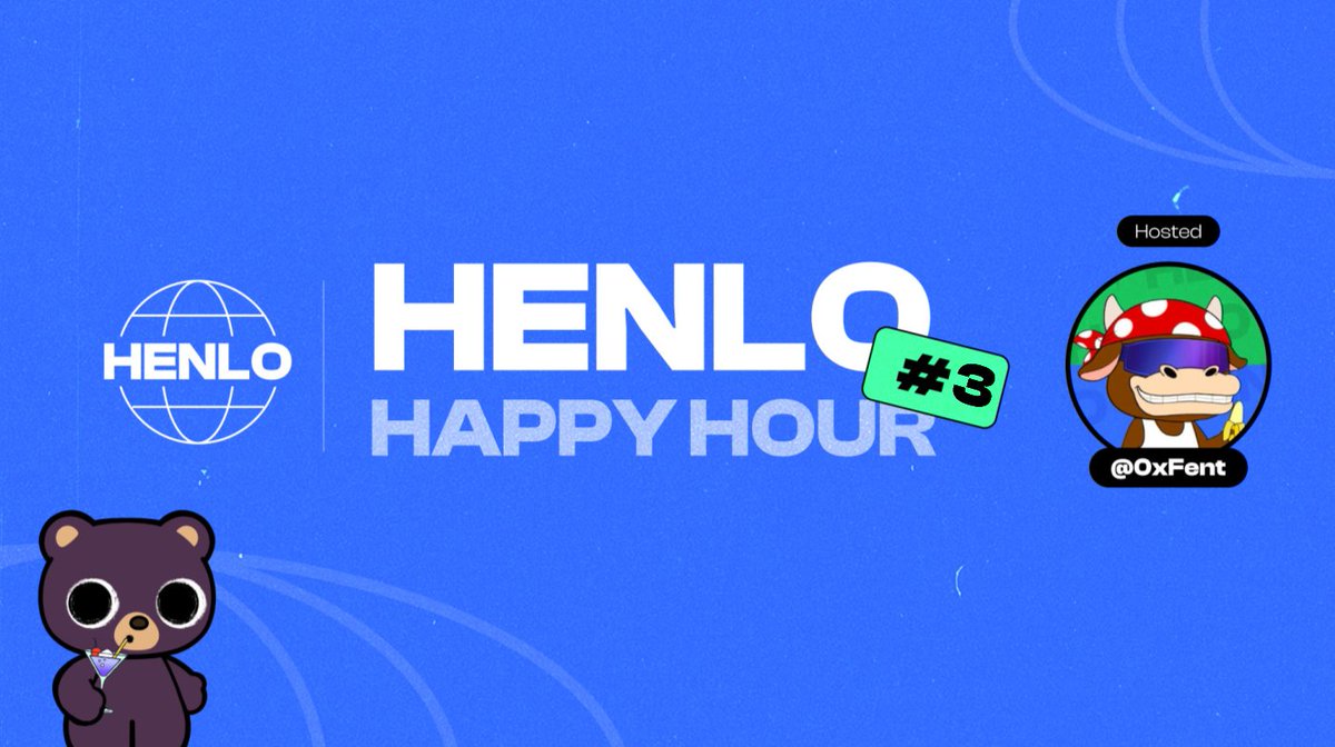 🍺HENLO HAPPY HOUR 3🍺