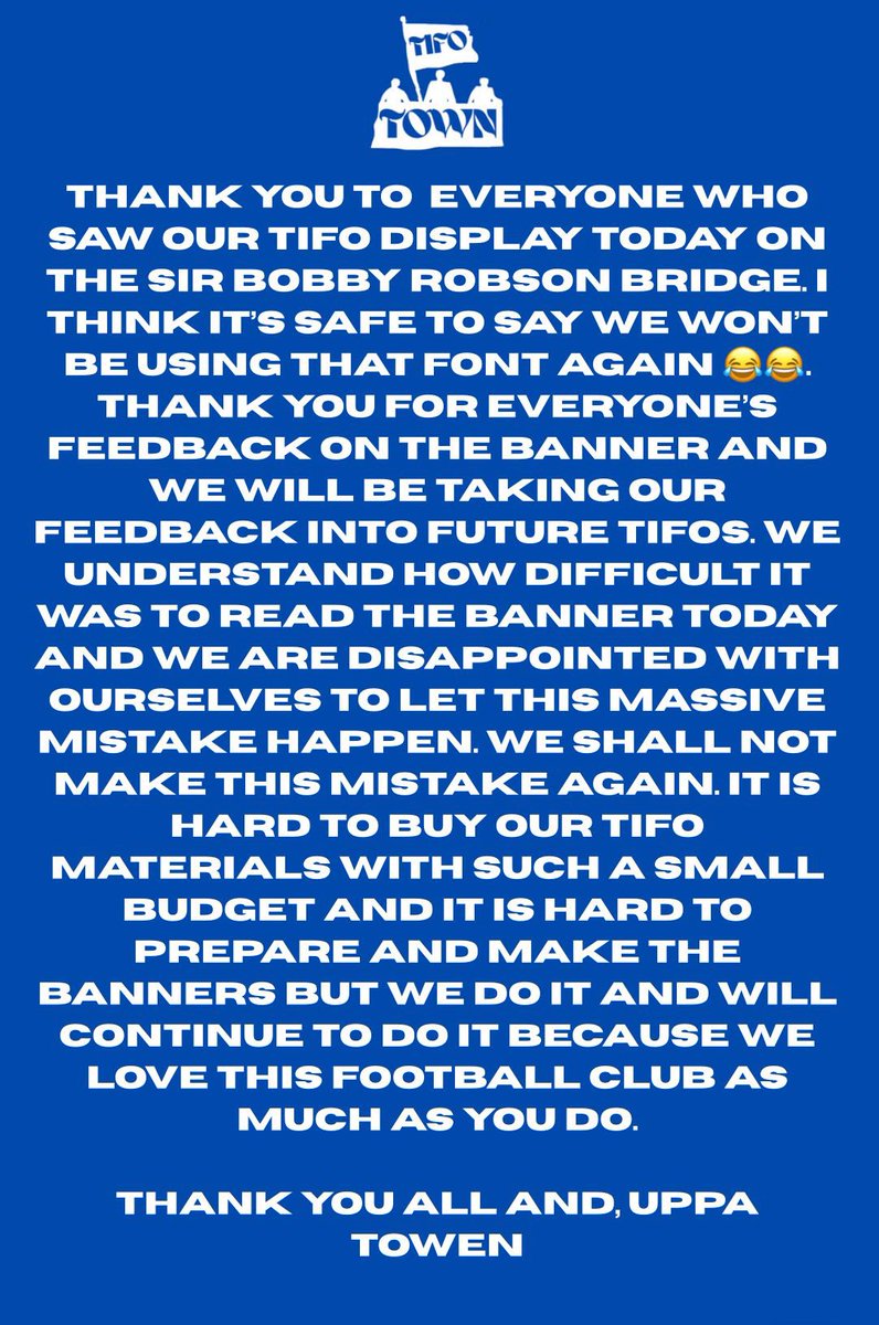 Tifo Town tweet media