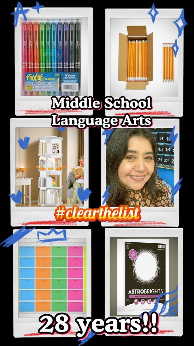 <a href="/AK_El_Jefe/">The People’s Champ</a> <a href="/JohnCena/">John Cena</a> Hi, thank you for the opportunity! I’m a California middle school language arts and social studies teacher. 🍎
I’m excited to be starting my 28th year and would appreciate any help! #clearthelist #Teachersof𝕏 

amazon.com/hz/wishlist/ls…