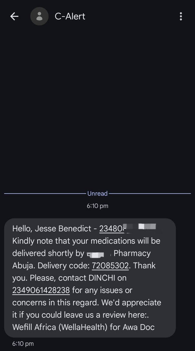 I ordered a med (OTC) via <a href="/AskAwaDoc/">AwaDoc</a> today. This is beautiful 😍 

No stress.