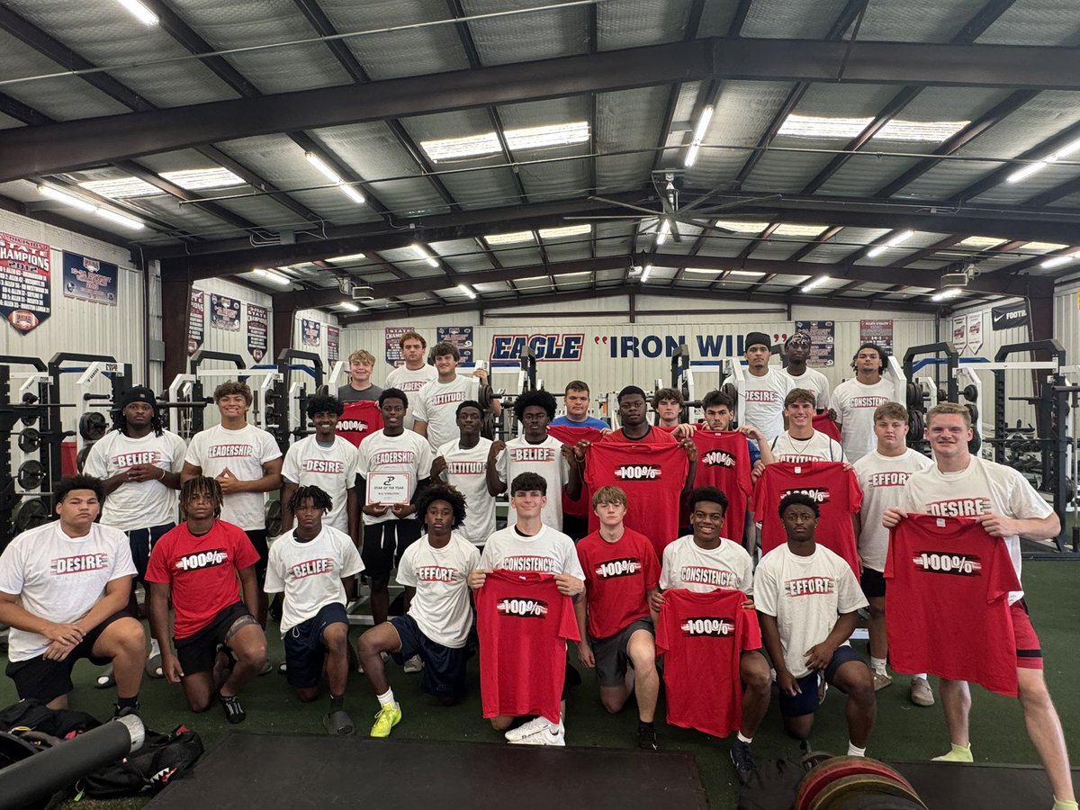 Allen Eagles Footballπππππ (@alleneaglesfb) on Twitter photo π¦
TOP PC PERFORMERS OF 25π¦
Congratulations to the following men who EARNED their way into the history books! π
°οΈπ
BELIEVE
LEADERSHIP
ATTITUDE
CONSISTENCY
EFFORT
DESIRE
STAR OF THE YEAR <a href="/kai_wheat/">Kai Wheaton</a> βοΈ
Thank you <a href="/GenoPierce/">Geno Pierce</a>, <a href="/unclepotts10/">Adam Potts</a> & <a href="/PCnowisthetime/">Performance Course</a> staff
#BTB π¦
TOP PC PERFORMERS OF 25π¦
Congratulations to the following men who EARNED their way into the history books! π
°οΈπ
BELIEVE
LEADERSHIP
ATTITUDE
CONSISTENCY
EFFORT
DESIRE
STAR OF THE YEAR <a href="/kai_wheat/">Kai Wheaton</a> βοΈ
Thank you <a href="/GenoPierce/">Geno Pierce</a>, <a href="/unclepotts10/">Adam Potts</a> & <a href="/PCnowisthetime/">Performance Course</a> staff
#BTB