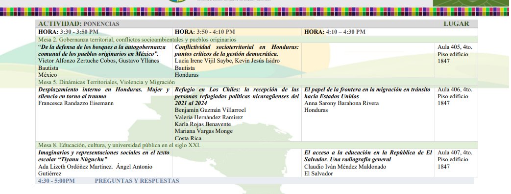 En el <a href="/CESPAD_HONDURAS/">CESPAD</a> desarrollamos investigaciones reconociendo nuestras ubicaciones y la necesidad de construir conocimiento con quienes resisten y defienden la vida y sus territorios.

Estaré  junto a <a href="/LuciaVijilS/">Lucía Vijil S.</a> como ponente el 4 de agosto en el #ACAS2025 en Tegucigalpa.