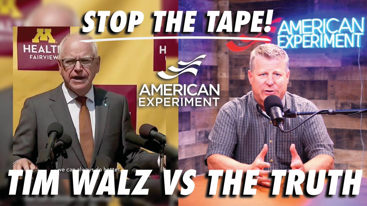 Gov. Tim Walz: [Medicaid] can always do better
Bill Walsh: You have been governor for 6 years and done nothing better in Medicaid....fraud after fraud after FRAUD comes out of these programs!
youtube.com/watch?v=SS1Jw1…