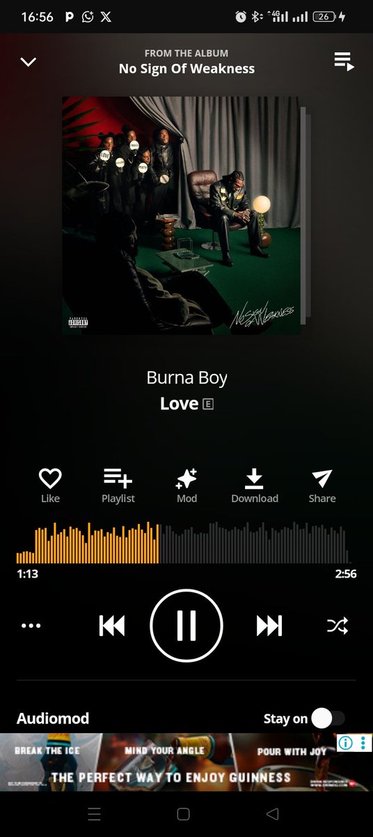 Asin nothing you wan tell me,
Na Me Odogwu do this music fr, lolz.  
<a href="/burnaboy/">Burna Boy</a> 🐐
...song is freaking personal, damnnnnnn🔥