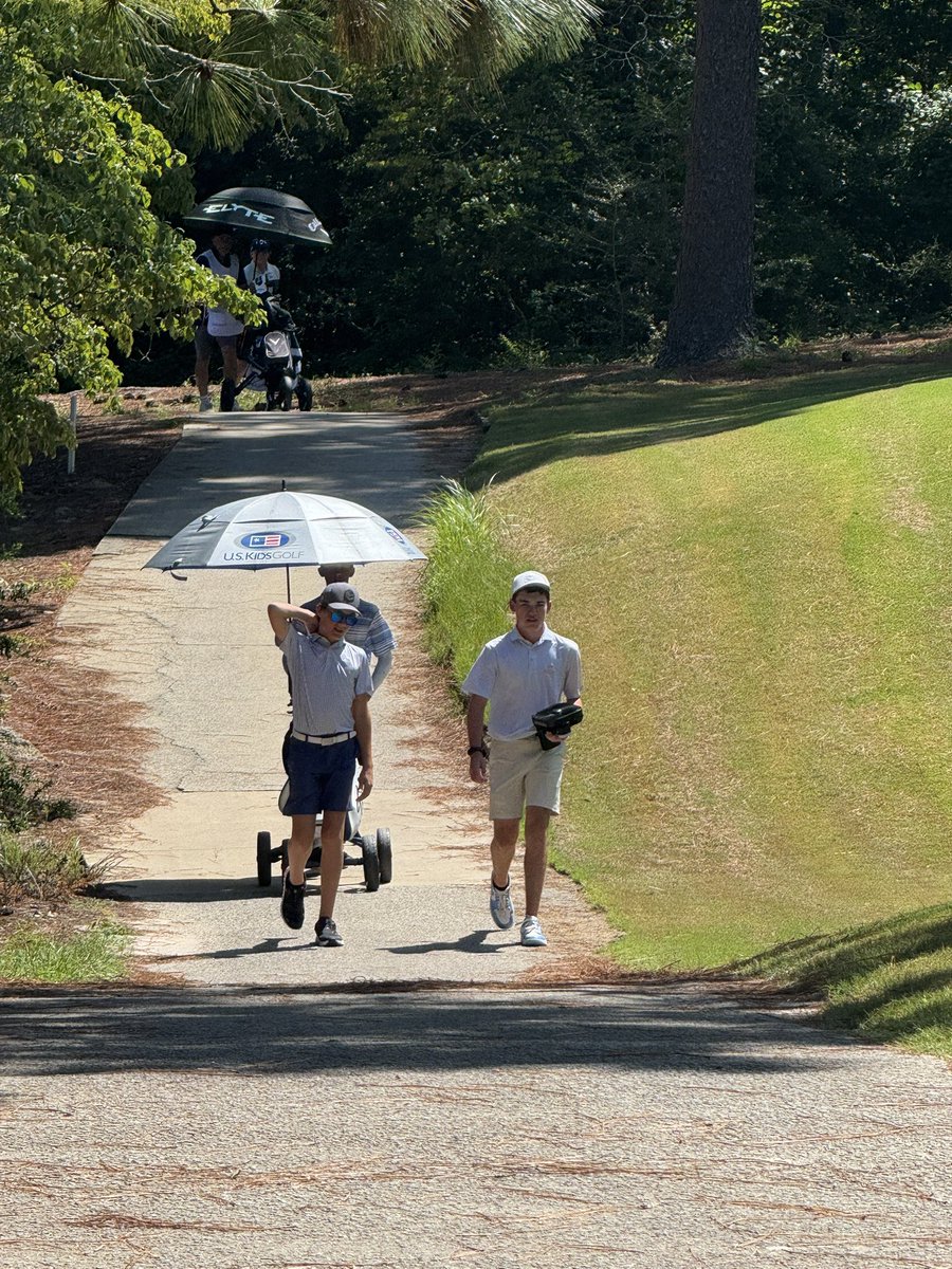 WixsonHuffstet1's tweet image. Easton and RW had a great week at Pinehurst for the US Kids World Championship. Easton finished 43 out of 146.   Can’t wait to go back next year.  #keepgrinding @uskidsgolf
