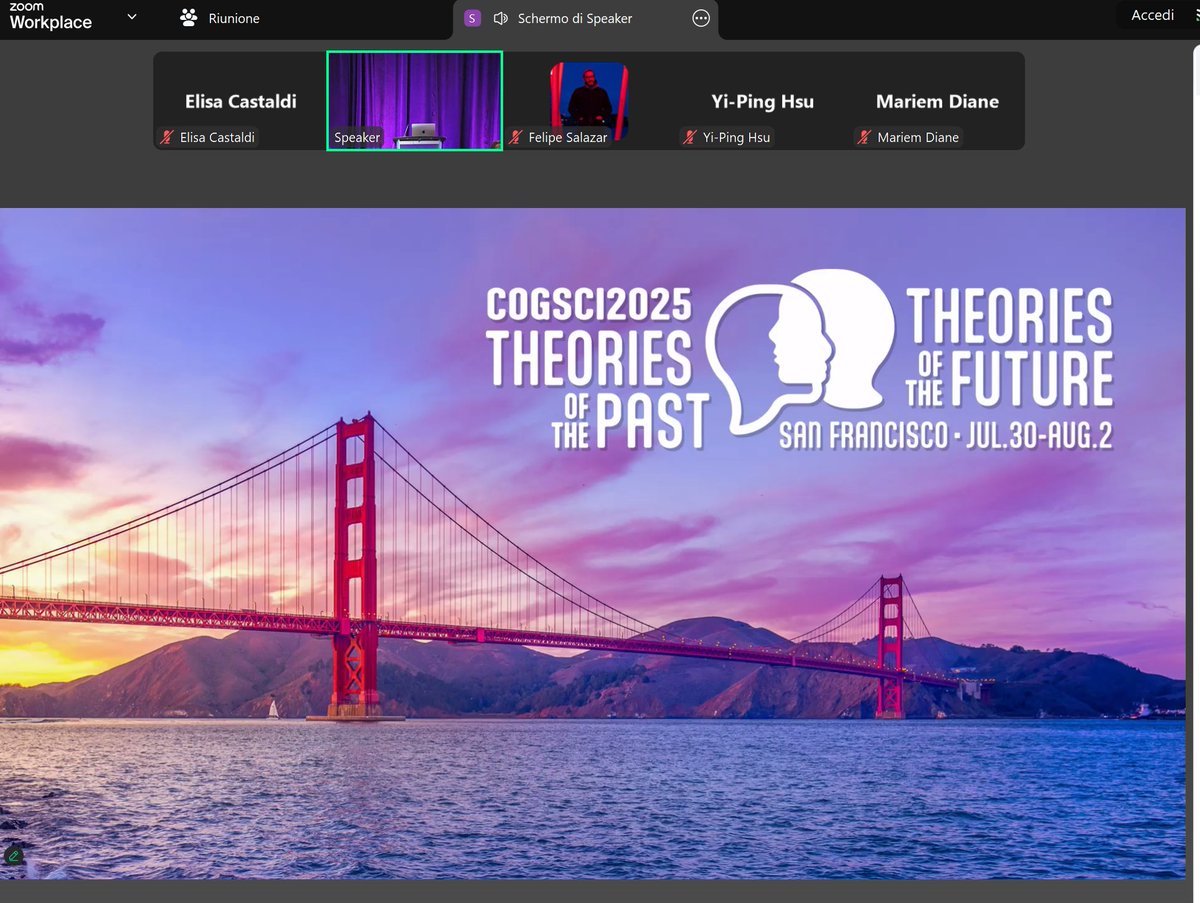 I wish there were more hybrid conferences like this one!