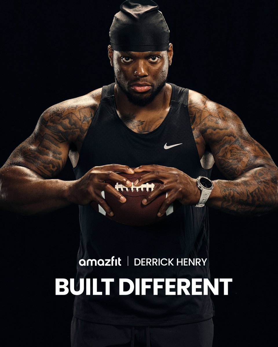 From the weight room to the recovery zone, Amazfit tracks what matters — heart rate, HRV, VO₂ Max, and more — in real time. Just ask Derrick Henry.

Shop Now: bit.ly/3U2VIJM